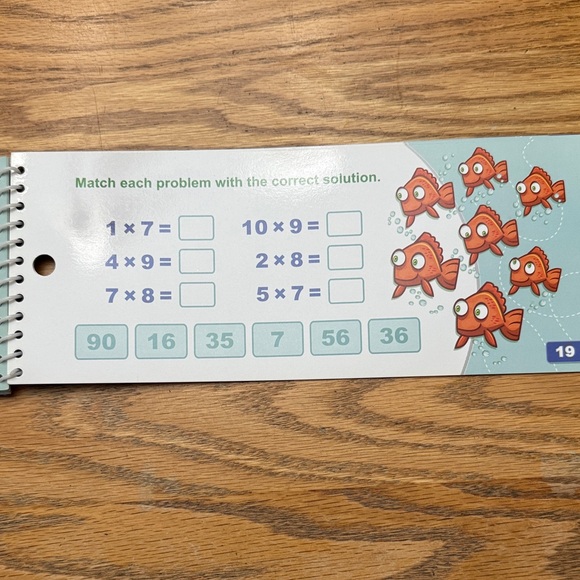 Math Learning Wipe Clean Book Set - Add, Subtract, Multiply & Divide - Picture 10 of 13